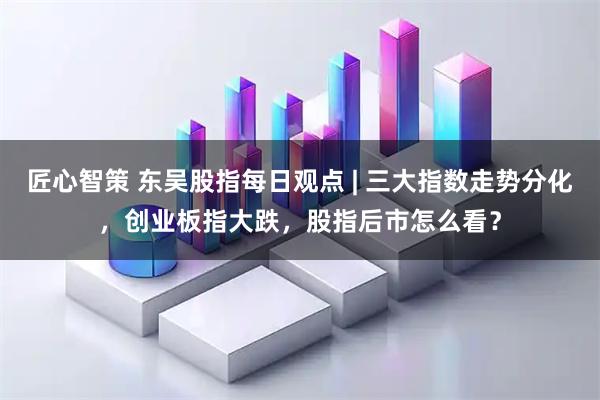 匠心智策 东吴股指每日观点 | 三大指数走势分化，创业板指大跌，股指后市怎么看？