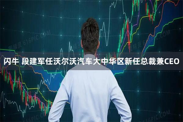 闪牛 段建军任沃尔沃汽车大中华区新任总裁兼CEO