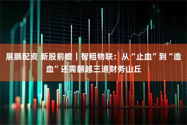 展鵬配资 新股前瞻｜智租物联：从“止血”到“造血”还需翻越三道财务山丘