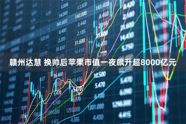 赣州达慧 换帅后苹果市值一夜飙升超8000亿元